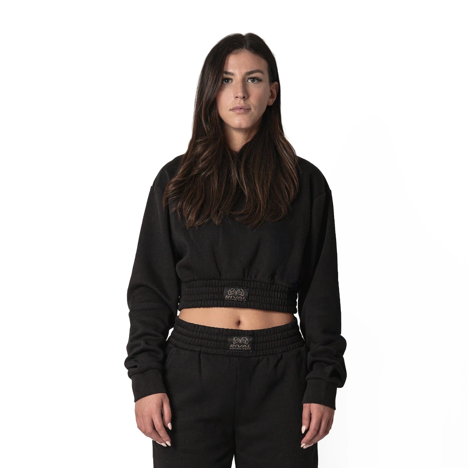 Women's Cropped Heavyweight Fleece Hoodie 9 Women's Cropped Heavyweight Fleece Hoodie - Image 8