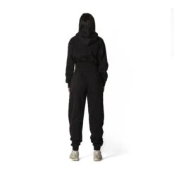 Women's Cropped Heavyweight Fleece Hoodie 28 Women's Cropped Heavyweight Fleece Hoodie -RIVAL Boxinggear CroppedHeavyweightFleeceHoodie BLACK 2