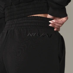 Women's Heavyweight Fleece Joggers -RIVAL Boxinggear CroppedHeavyweightFleeceHoodie BLACK 5 f19fd85a d668 4df6 8c3b 518ec1d11db9