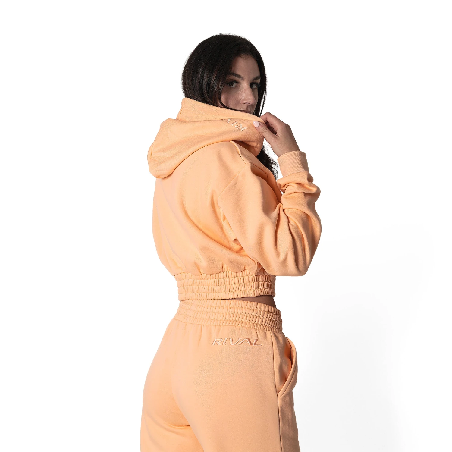 Women's Cropped Heavyweight Fleece Hoodie 6 Women's Cropped Heavyweight Fleece Hoodie - Image 5