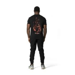 Faded Gloves Graphic Tee With Spandex -RIVAL Boxinggear FadedGlovesGraphicTee MALE BLACK 4