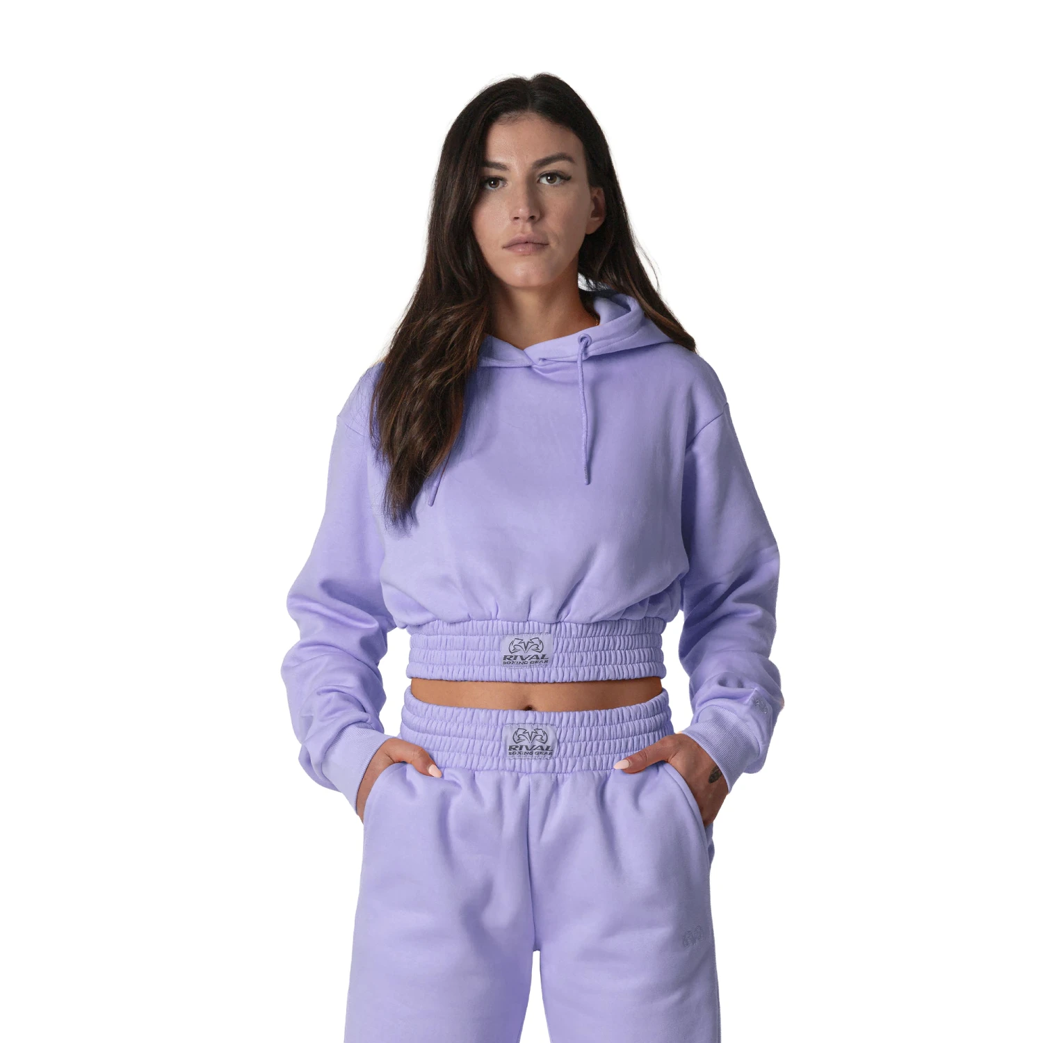 Women's Cropped Heavyweight Fleece Hoodie 18 Women's Cropped Heavyweight Fleece Hoodie - Image 17