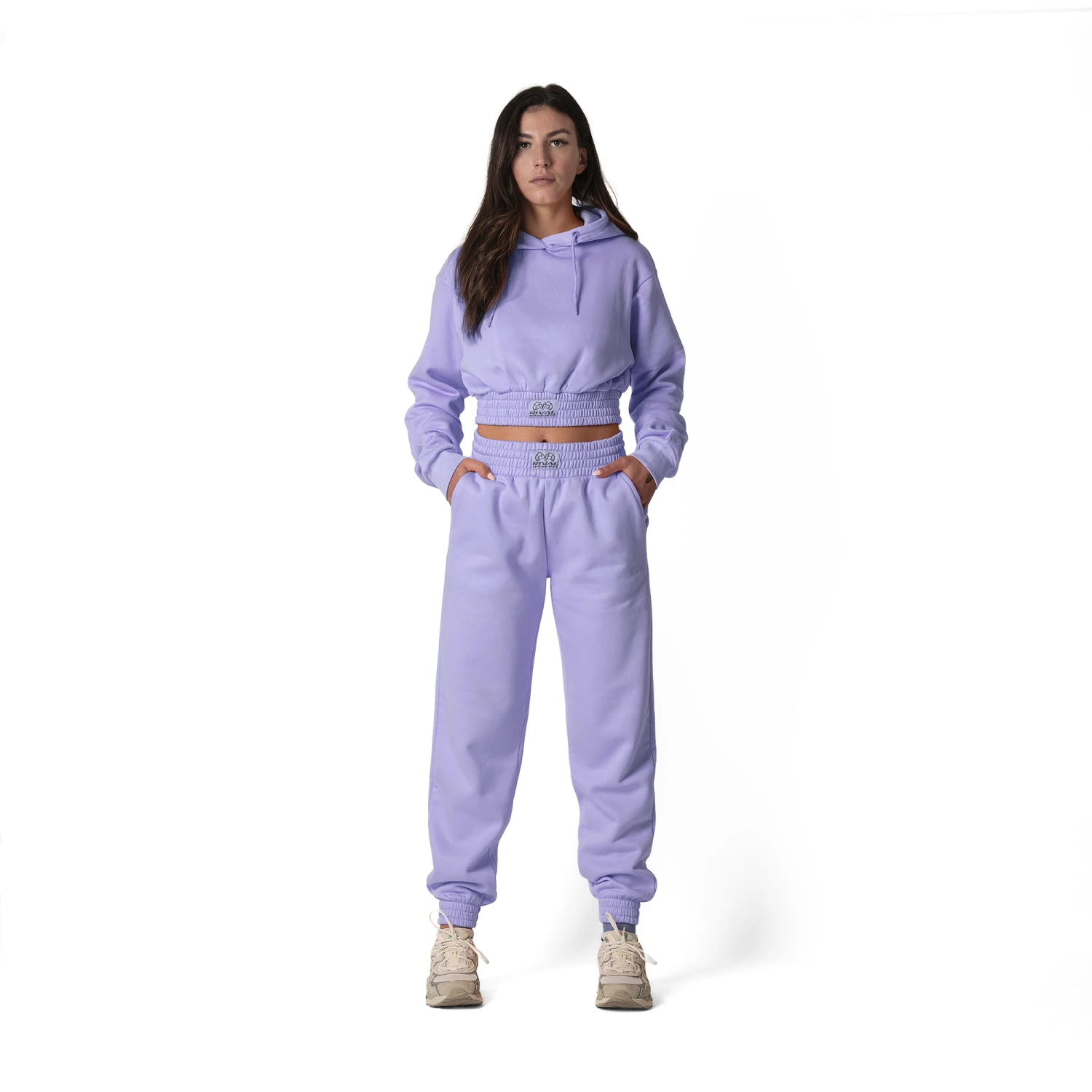 Women's Cropped Heavyweight Fleece Hoodie 19 Women's Cropped Heavyweight Fleece Hoodie - Image 18