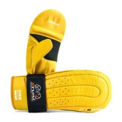 RB5 Bag Mitts -RIVAL Boxinggear R 2025 DESIGN WEB PRODUCT PHOTOS BAGLOVES RB5 YELLOW 1 1493172e 897a 4834 ac14 dac3cc2f7d22