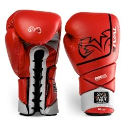 RS1 Leather Pro Sparring Gloves -RIVAL Boxinggear R 2025 Design Web Products Photos Gloves SparringGloves RS1PRO20 YEARS RED 2