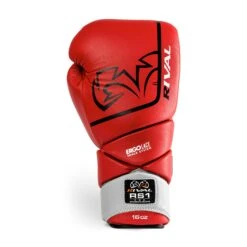 RS1 Leather Pro Sparring Gloves -RIVAL Boxinggear R 2025 Design Web Products Photos Gloves SparringGloves RS1PRO20 YEARS RED 3