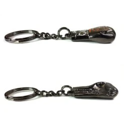 Key Ring - Metallic Boxing Glove -RIVAL Boxinggear R KEY side