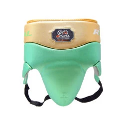 RNFL100 Professional Protector With Laces -RIVAL Boxinggear RNFL100 GREEN GOLD A