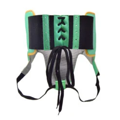 RNFL100 Professional Protector With Laces -RIVAL Boxinggear RNFL100 GREEN GOLD C