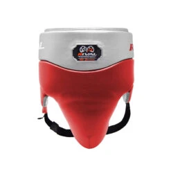 RNFL100 Professional Protector With Laces -RIVAL Boxinggear RNFL100 RED SILVER A
