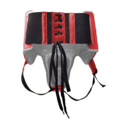 RNFL100 Professional Protector With Laces -RIVAL Boxinggear RNFL100 RED SILVER C
