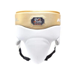 RNFL100 Professional Protector With Laces -RIVAL Boxinggear RNFL100 WHITE GOLD A