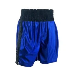 Trad Dazzle Boxing Trunks -RIVAL Boxinggear colour blue black