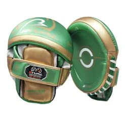 RPM100 Professional Punch Mitts -RIVAL Boxinggear colour green gold 209c97f3 9fd1 4005 ab71 653000f04d8f