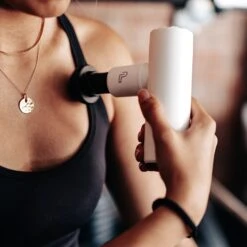 Pulseroll Ignite Mini Massage Gun With Heat -RIVAL Boxinggear pmmg white 01