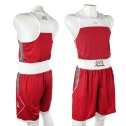 Amateur Competition-Training Boxing Jersey -RIVAL Boxinggear rap 30 full red