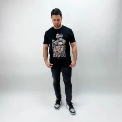 David Benavidez "The Mexican Monster" Graphic Tee -RIVAL Boxinggear rap ts db black 02