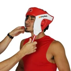 Amateur Competition & Training Tank Top -RIVAL Boxinggear rap tt red 03