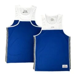 Amateur Competition-Training Boxing Jersey -RIVAL Boxinggear rap tt30 blue demo