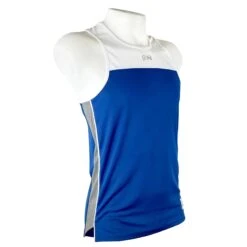 Amateur Competition-Training Boxing Jersey -RIVAL Boxinggear rap tt30 blue front