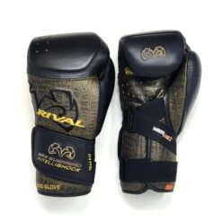 RFX-Guerrero Intelli-Shock Bag Gloves Croc Skin Edition -RIVAL Boxinggear rfxg is croc black 02