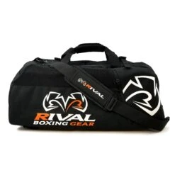 RGB50 Gym Bag - Black -RIVAL Boxinggear rgb50 black 02
