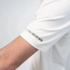 T-Shirt With Spandex 41 T-Shirt With Spandex -RIVAL Boxinggear rival 2024 corpo tshirt close cream 01