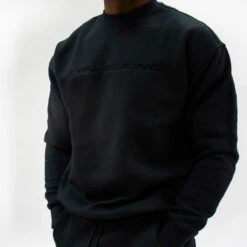 Fleece Oversized Crewneck Sweater