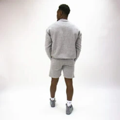 Fleece Shorts 17 Fleece Shorts -RIVAL Boxinggear rival 2024 fleece shorts back grey 01