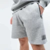 Fleece Shorts -RIVAL Boxinggear rival 2024 fleece shorts front grey 02