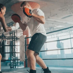 Fleece Shorts 23 Fleece Shorts -RIVAL Boxinggear rival 2024 fleece shorts side black 01