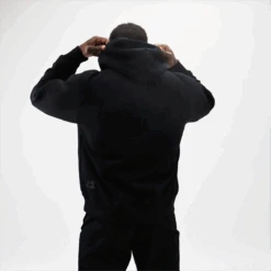 Oversized Heavyweight Fleece Hoodie -RIVAL Boxinggear rival 2024 hoodie back black 01