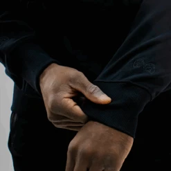 Oversized Heavyweight Fleece Hoodie -RIVAL Boxinggear rival 2024 hoodie close black 02