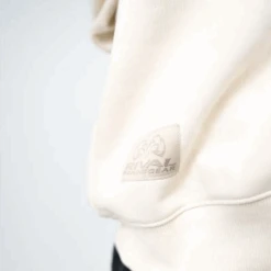 Oversized Heavyweight Fleece Hoodie -RIVAL Boxinggear rival 2024 hoodie close cream 02