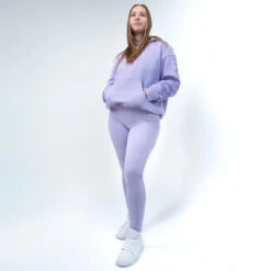 Women's High-Rise Leggings With Pockets 18 Women's High-Rise Leggings With Pockets -RIVAL Boxinggear rival 2024 leggings front purple 01