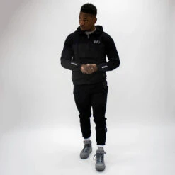 Track Pants -RIVAL Boxinggear rival 2024 track pants front black 01