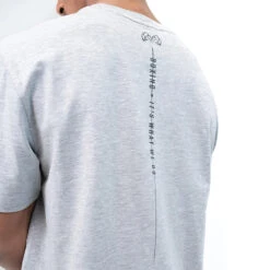 Slogan Graphic Tee "Boxing, It's What We Do" With Spandex 7 Slogan Graphic Tee "Boxing, It's What We Do" With Spandex -RIVAL Boxinggear rival slogan graphic tee back heather grey 02