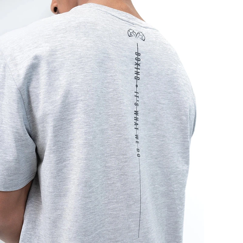 Slogan Graphic Tee "Boxing, It's What We Do" With Spandex 5 Slogan Graphic Tee "Boxing, It's What We Do" With Spandex - Image 3