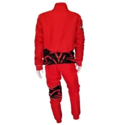 Elite Active Tracksuit With Collar 12 Elite Active Tracksuit With Collar -RIVAL Boxinggear rival tracksuit collar red back