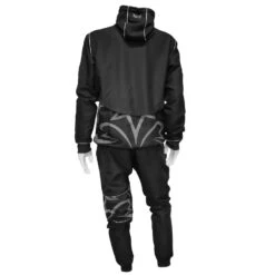 Elite Active Tracksuit With Hood 12 Elite Active Tracksuit With Hood -RIVAL Boxinggear rival tracksuit hood black back