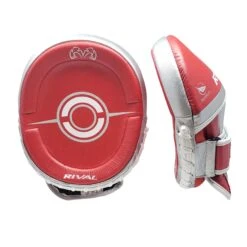 RPM100 Professional Punch Mitts -RIVAL Boxinggear rpm100 red side