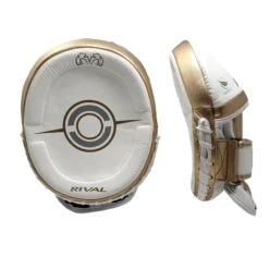 RPM100 Professional Punch Mitts -RIVAL Boxinggear rpm100 white side